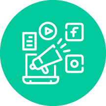 Diamo vita a strategie e campagne pubblicitarie gestendo le tue pagine sui social media e migliorando la tua campagna di marketing su Google Ads