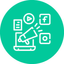 Diamo vita a strategie e campagne pubblicitarie gestendo le tue pagine sui social media e migliorando la tua campagna di marketing su Google Ads